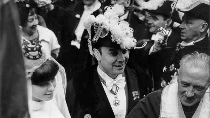 Rotraut and Yves Klein’s wedding in Paris in 1962