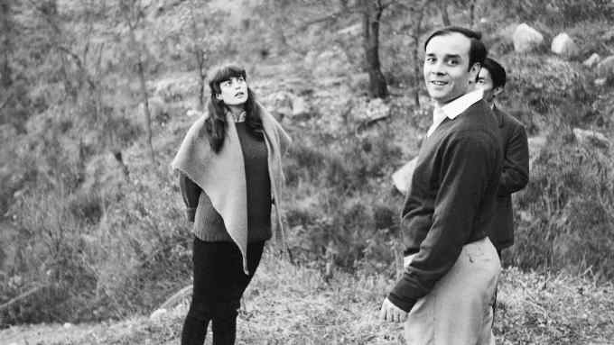 Rotraut and Yves Klein in 1962